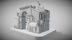 Antique Cyberpunk city