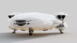 Ares Spaceship 3D model