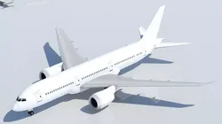 B787 8 Dreamliner Low Poly Static  Low-poly 3D model
