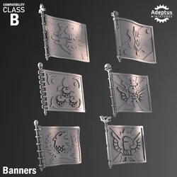 Banners - Design Option 1. Imperial Guard. Compatibility Class B.