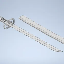 Bleach - Gin Ichimaru Zanpakutō [Shinsō]