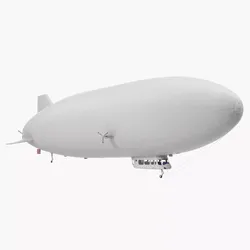 Blimp Airship Generic 3D model