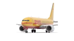Boeing 737-800 MAX DHL 3D model