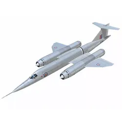 Bristol188 british royal air force fighter jet 3D model