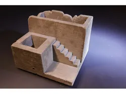 Cement mold plant pot