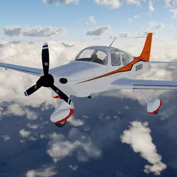 Cirrus Sr-22 airplane high detailed 3D model