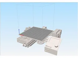 Creality Ender-3 bed (stl file) for Simplify3D