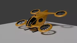 EVTOL 3D model
