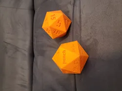 Fitness Dice D20
