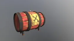 Gunpowder Barrel (Sea Of Thieves Fan Art)