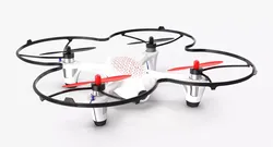Hubsan X4 H107C White Propeller Guard Low-poly 3D model