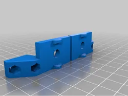 hypercube evo Y axis endstop microswitch mounts