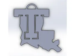 LaTech Ornament