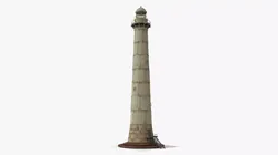 Lighthouse Low-poly 3D model