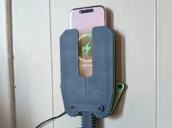 Mechanical Wireless Phone Charger Stand - Free 3D Print Model