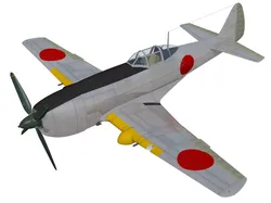 Nakajima Ki87 3D model