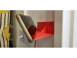 Phone wall angle mount
