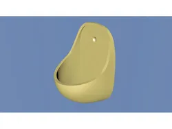 Plant pot in urinal look