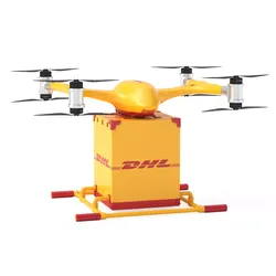 Quadcopter DHL Drone 3D model