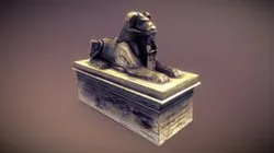 Ram_Headed_Sphinx_Statue