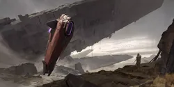 Spaceship Low-poly 3D model