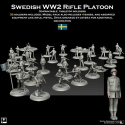 Swedish WW2 Rifle Platoon Early-War Era