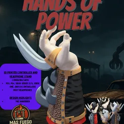 The Shredder - Hands of Power - Mas Fuego 3D Productions