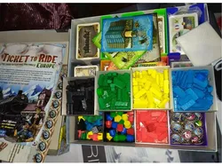 Ticket to Ride Board Game Organizer
