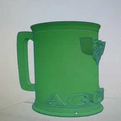 WATERED BASKET PITCHER