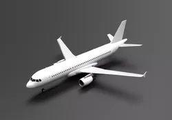 Airbus A320-200 3D model