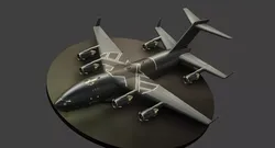 AOS - The Bus - C17 Globemaster Low-poly 3D model