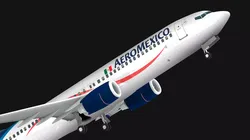 Boeing 737-800 Aeromexico Low-poly 3D model