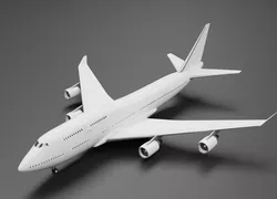 Boeing 747-400  3D model