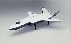 Boeing MQ-28 Ghost Bat Drone Custom Modification Low-poly 3D model