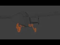 Bronco II - Advanced HIGH-PERF RECON LIGHT ATTACK AIRCRAFT - 3D model