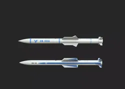 CM-102 CM-102A Anti-Radiation Missile CM102 CM102A Low-poly 3D model