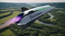 Destinus S Hypersonic Passenger Plane Used 3D model