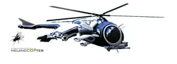 drosophila melanocopter Low-poly 3D model
