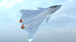 fa-xx fifth generation fighter jet Low-poly 3D model