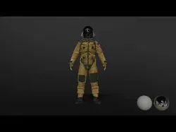 FLIGHT SUIT U2 Pilot 3D model