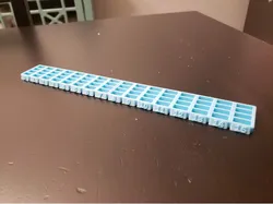 Gaia Project One Piece Resource Track with Raised Numbers