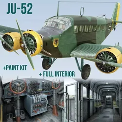 Junkers Ju-52 3D model