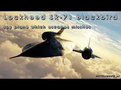 Lockheed SR-71 Blackbird Low-poly 3D model