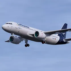 Lufthansa A320 NEO 3D model