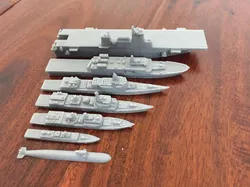 Modern Chinese Warships 3D print model