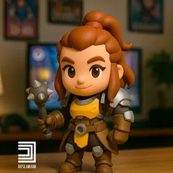 Overwatch 2 Brigitte - Chibi Cute toyart