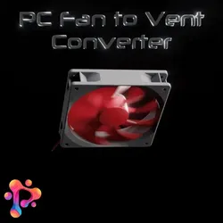 PC Fan to Vent Converter by Polymeria