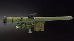 Piorun MANPADS Low-poly 3D model