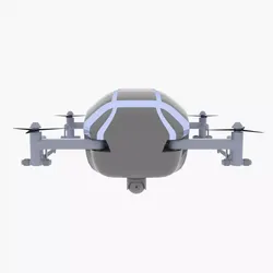 Sci-fi Drone 3D model