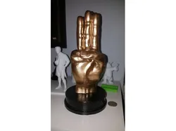 Scout Sign (separate pedestal & mirrored)